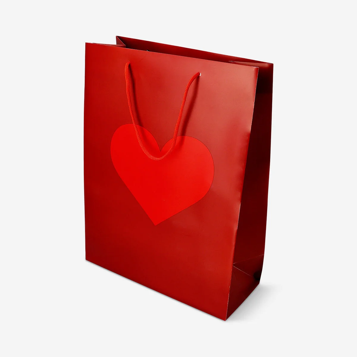 Bag with red heart - 33 cm - Image 3