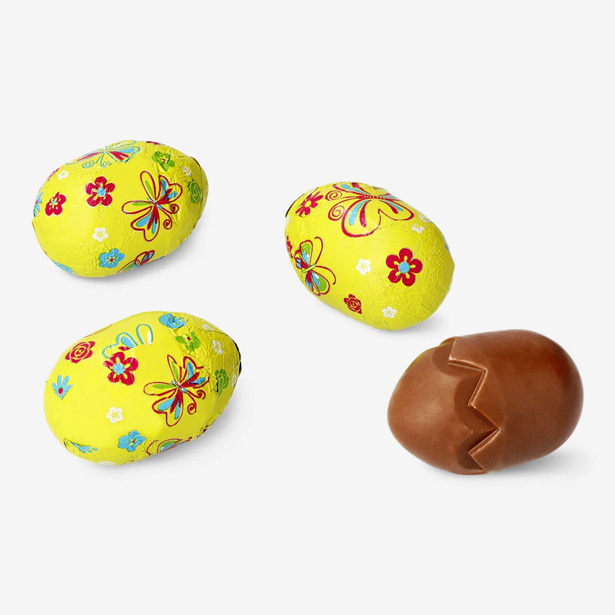 Chocolate eggs with filling in eggtray - 4 pcs - Image 3
