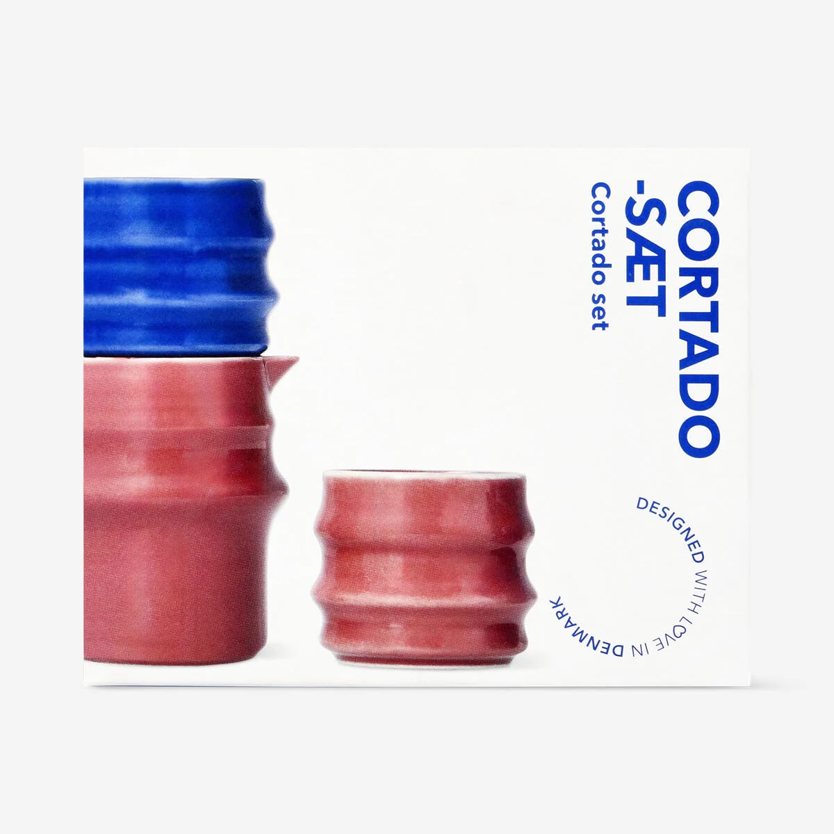 Coffee serving cortado set - 3 pcs - Image 3