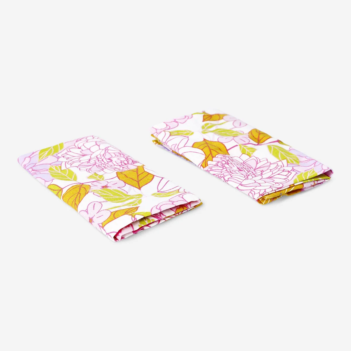 Fabric napkin in floral - 2 pcs - Image 3