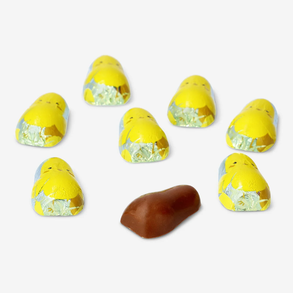 Mini milk chocolate chicks in net with milky cream filling - Image 3