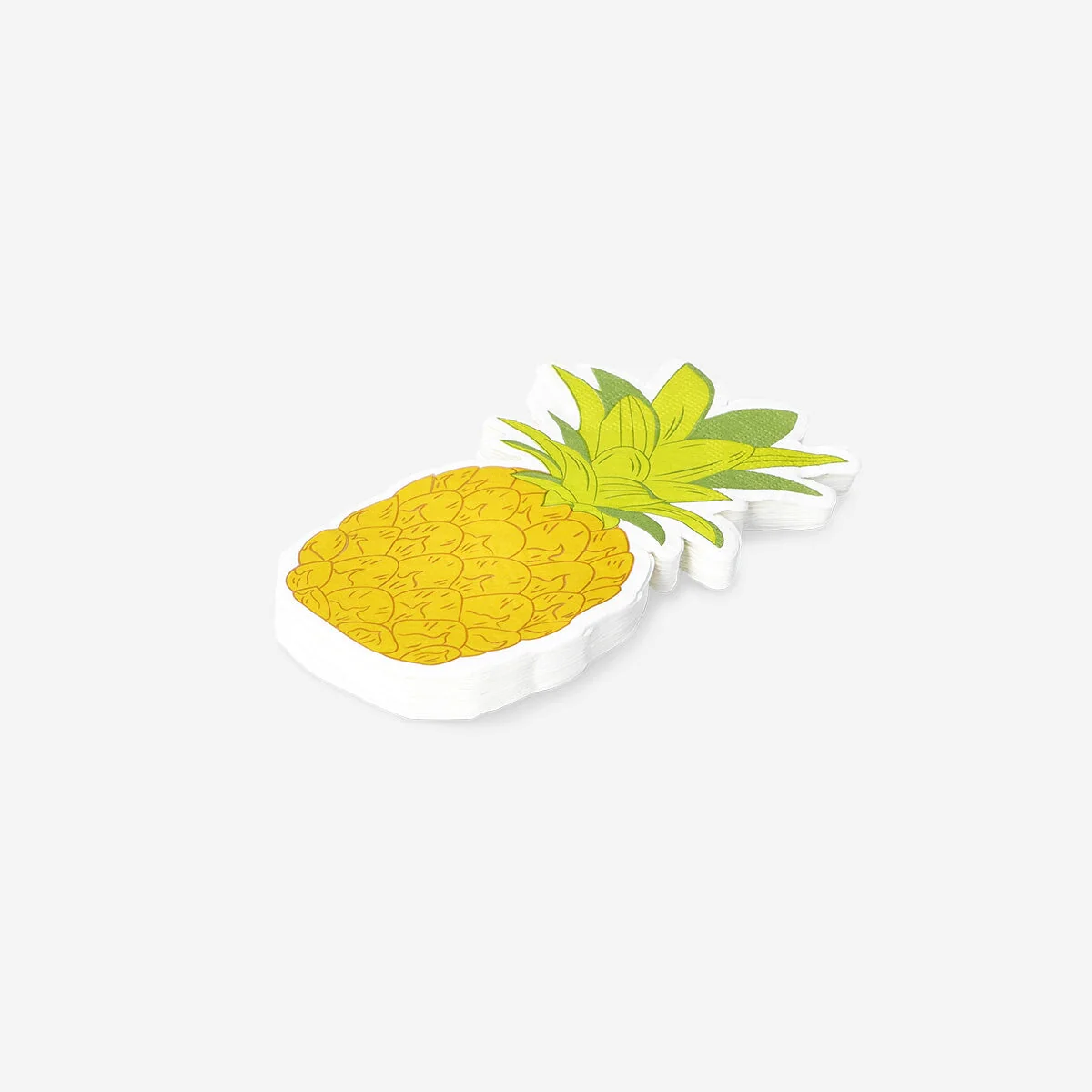 Pineapple napkins - 16 pcs - Image 3