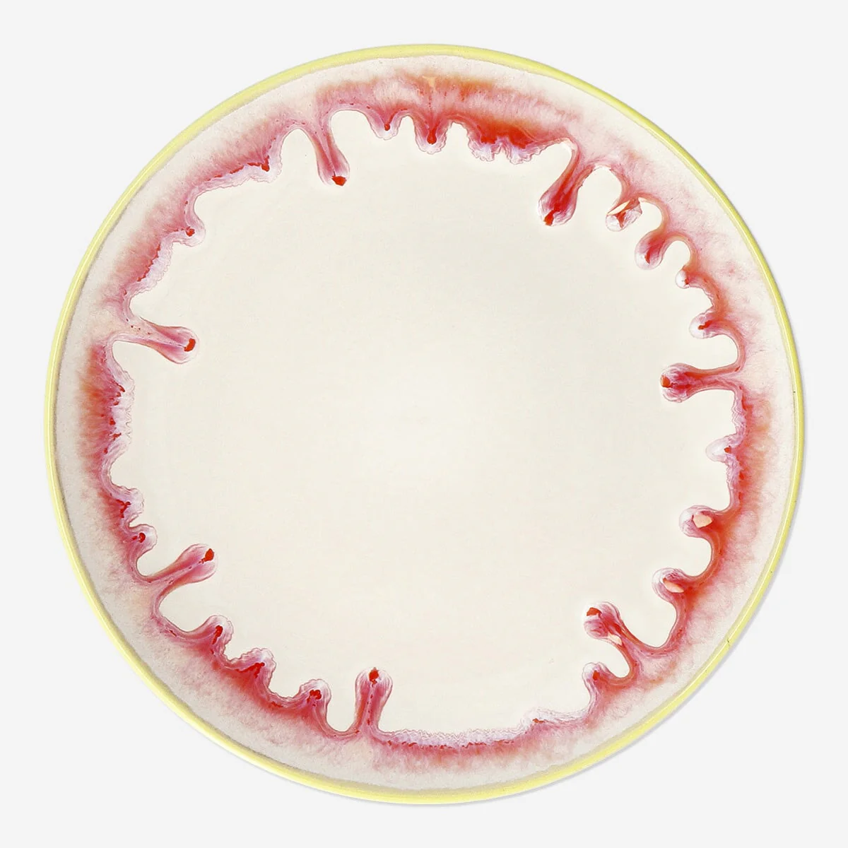Plate with dripping glaze - Image 3