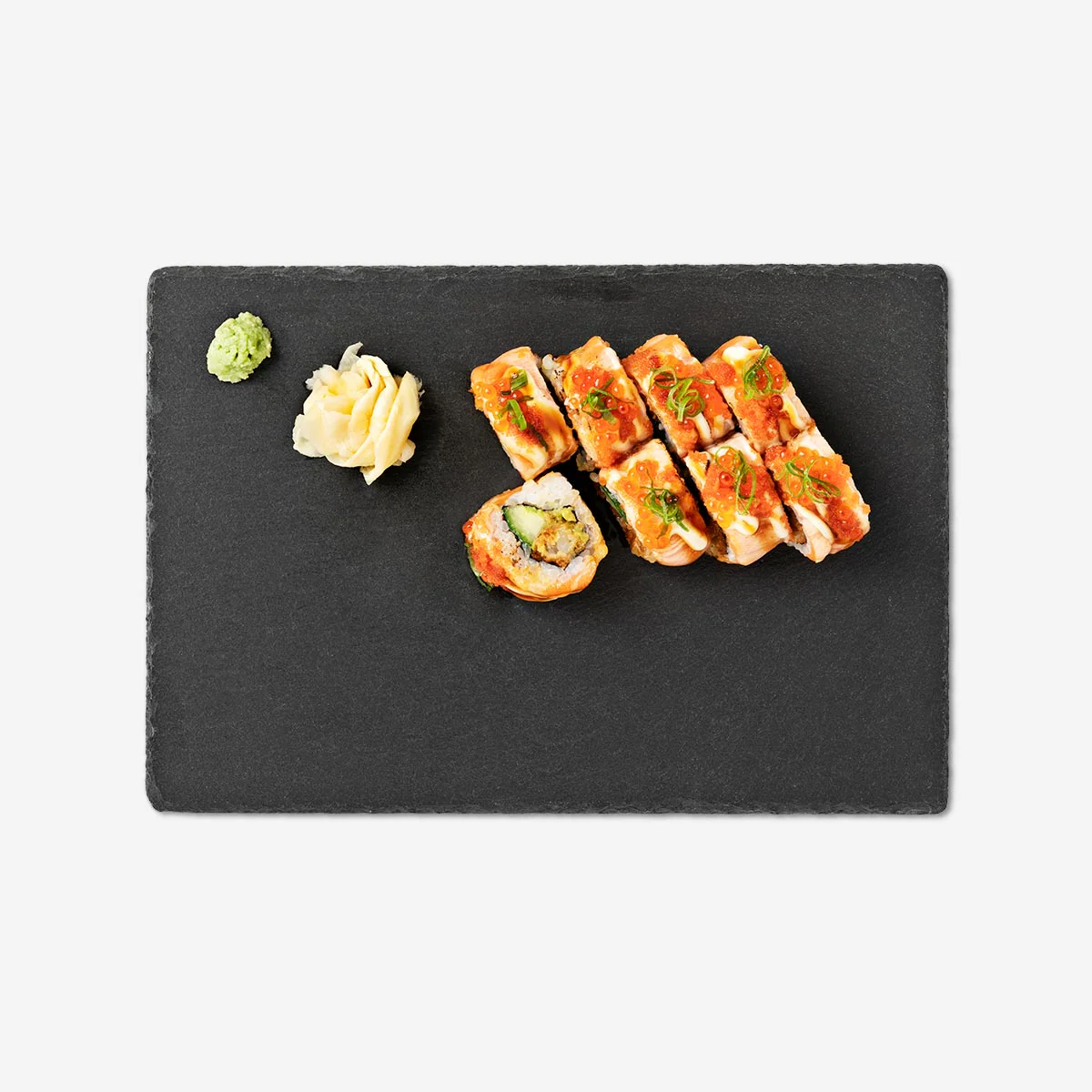 Slate serving plate - 30 cm - Image 3